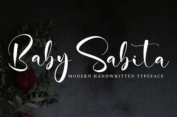 Baby Sabita: A Delicate Script with Quiet Confidence