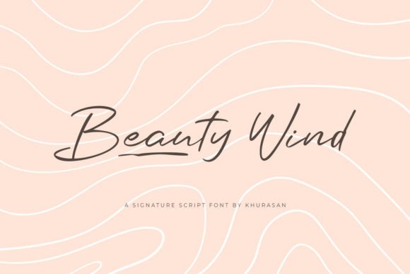 Beauty Wind: A Modern Script Font for Digital Branding