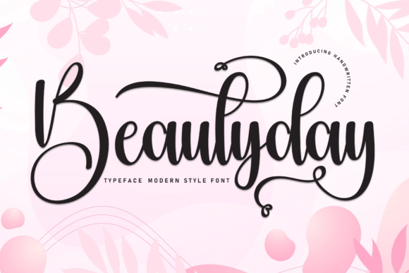 Beautyday: A Dainty Handwritten Font That Elevates Small Business Branding