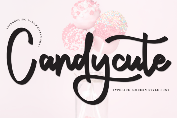 Candycute: A Friendly Handwritten Font for Digital Branding