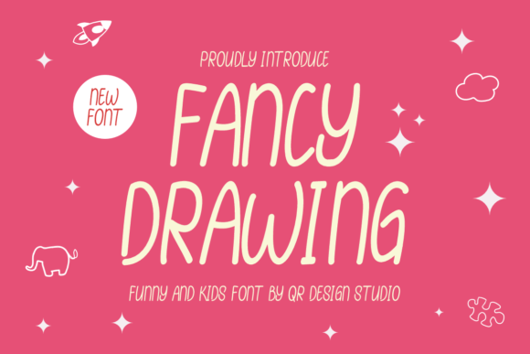 Fancy Drawing Font: Bold Display Type for Campaign Headlines