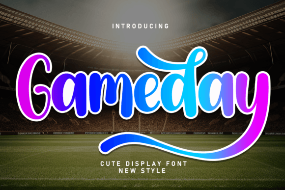 Gameday: A Friendly Handwritten Font for Digital Branding