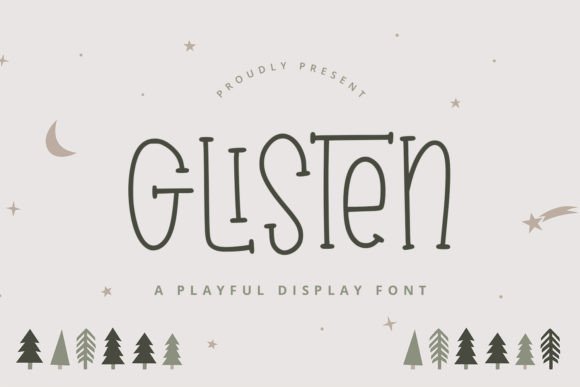 Glisten Handwritten Font for Crafters & Sellers