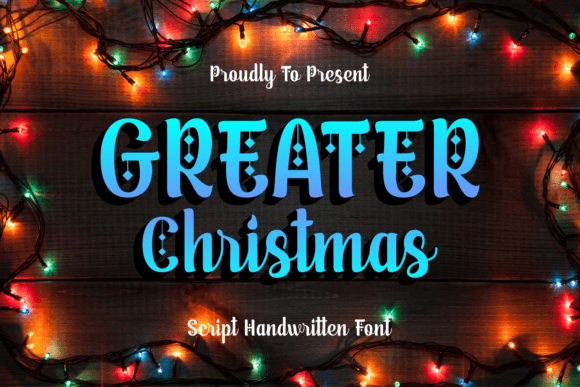 Greater: A Festive Script Font for Holiday Web Design
