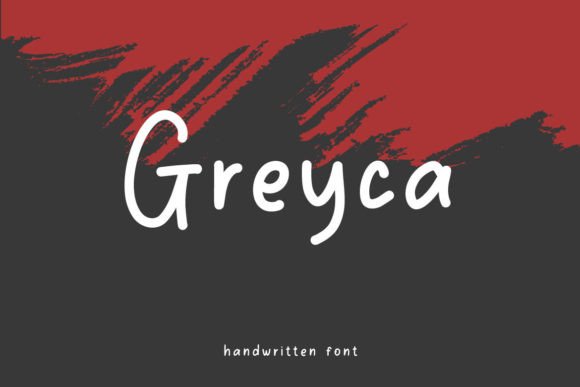 Greyca: A Handwritten Font That Feels Like a Quiet Conversation
