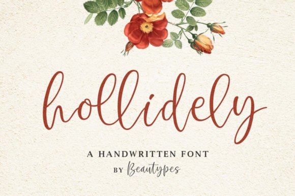 Hollidely: A Romantic Handwritten Font That Elevates Your Brand
