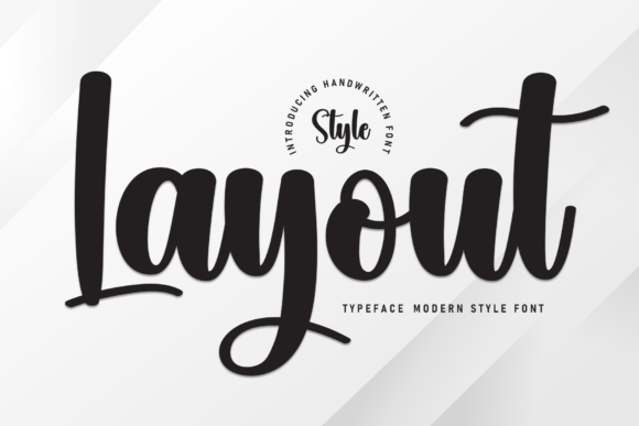 Layout: A Friendly Handwritten Font for Campaign Headlines