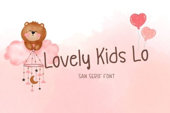 Lovely Kids Lo: A Playful Handwritten Font for Brand Personality