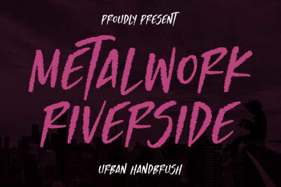 Metalwork Riverside: A Timeless Handwritten Font for Crafters