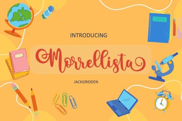 Morrellista: A Handwritten Font That Elevates Your Handmade Goods