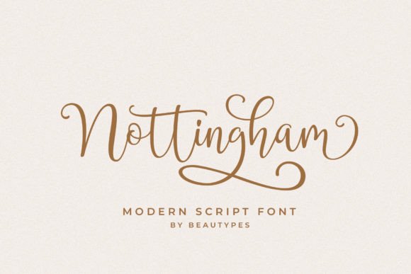 Nottingham Script: A Friendly Handwritten Font for Campaign Warmth
