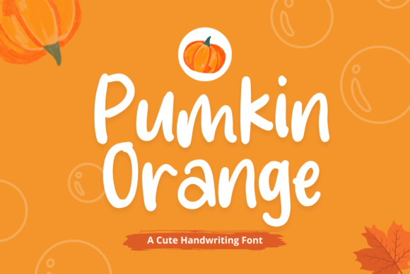 Pumpkin Orange: A Hand-Drawn Script Font That Elevates Digital Branding