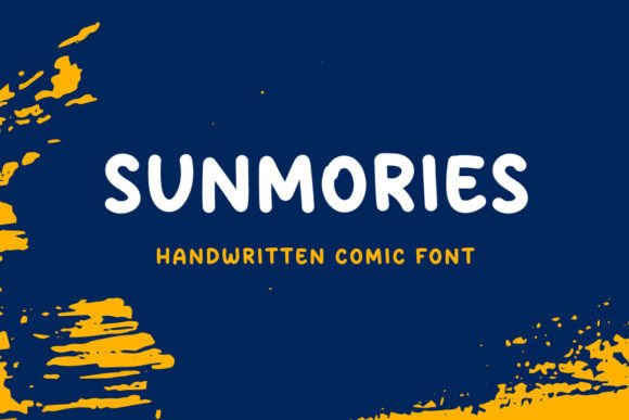 Sunmories: A Minimalist Handwritten Font That Feels Like a Sketch You’d Trust