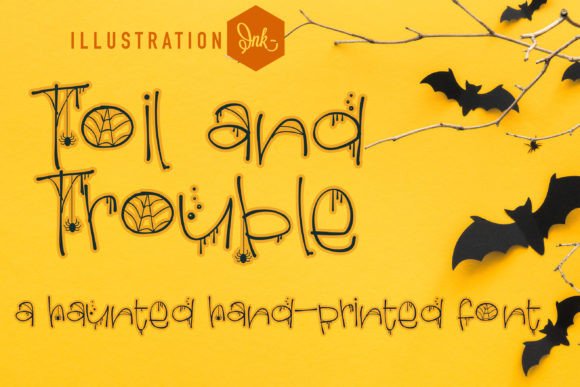 Toil and Trouble: A Handwritten Font That Feels Like Magic