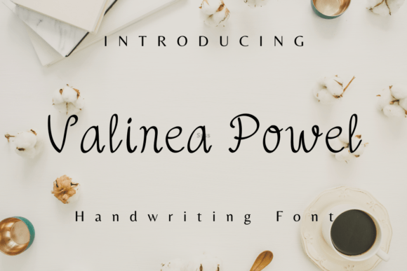Valinea Powel: A Hand-Drawn Script Font That Feels Like a Signature