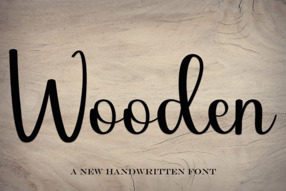 Wooden: A Handwritten Font That Earns Its Place in Real Campaigns