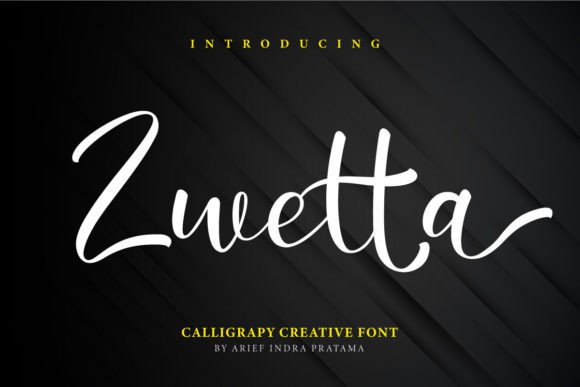 Zwetta: A Handwritten Font for Digital Brand Warmth